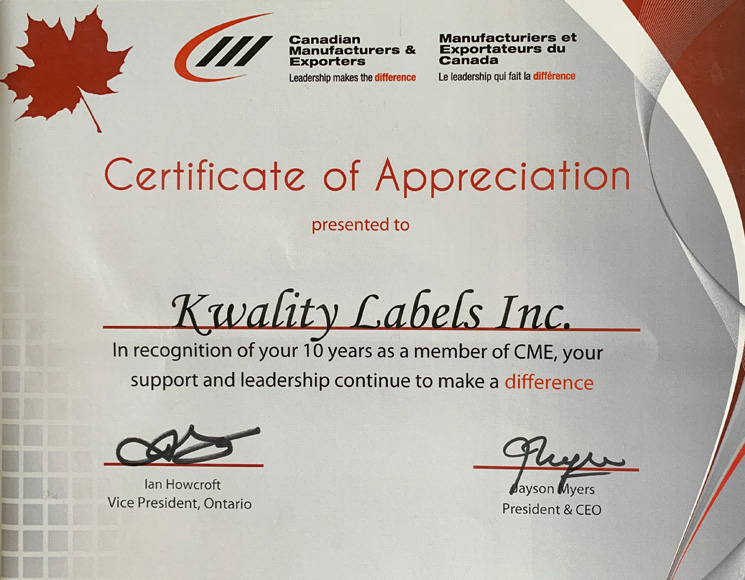 CMA_Certificate Capabilities