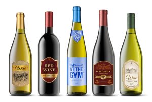 Wine-Bottles-300x203 The Fundamentals of Pressure Sensitive Labels
