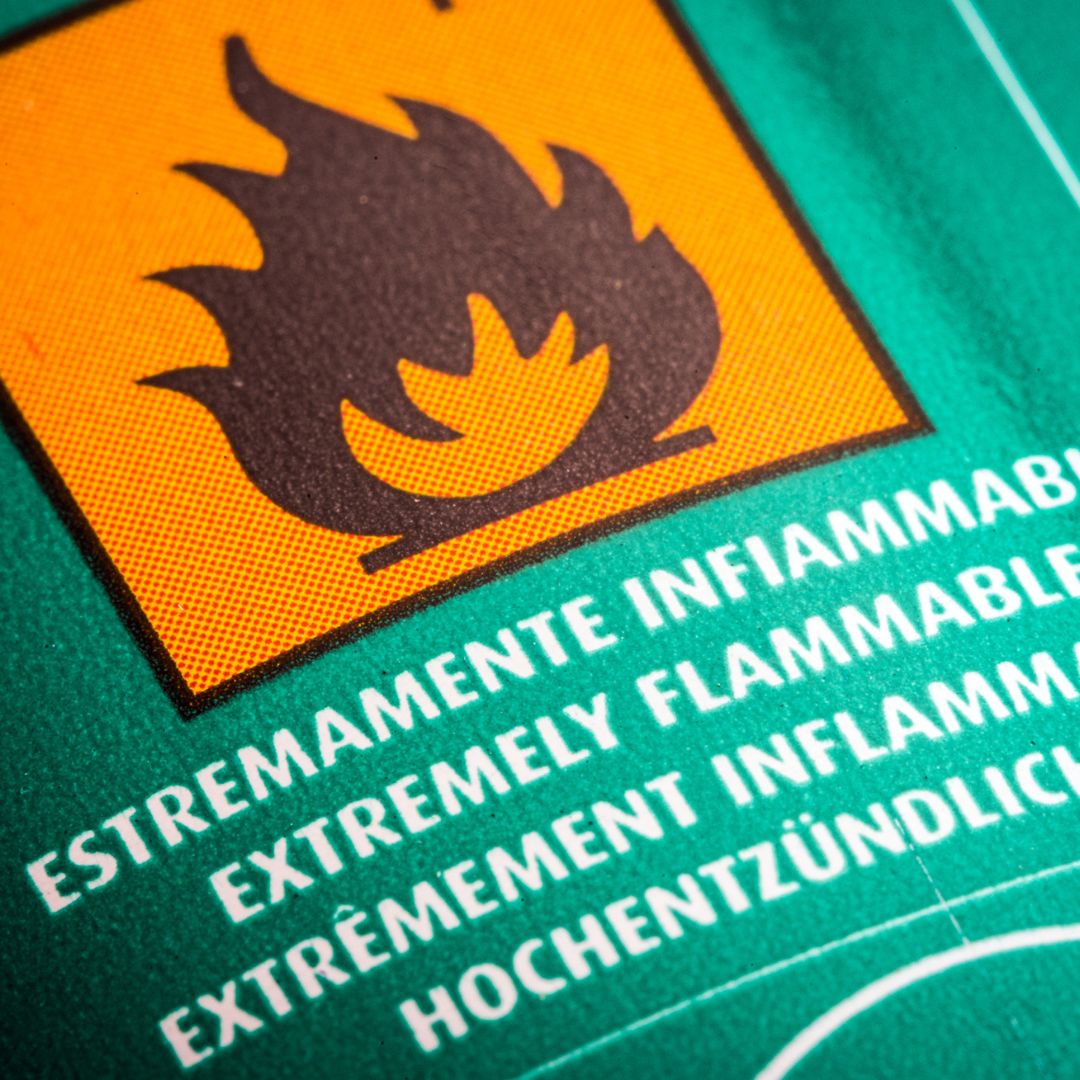 Label-Flame-Symbol Label Printing: The Role in Product Safety & Warning Information